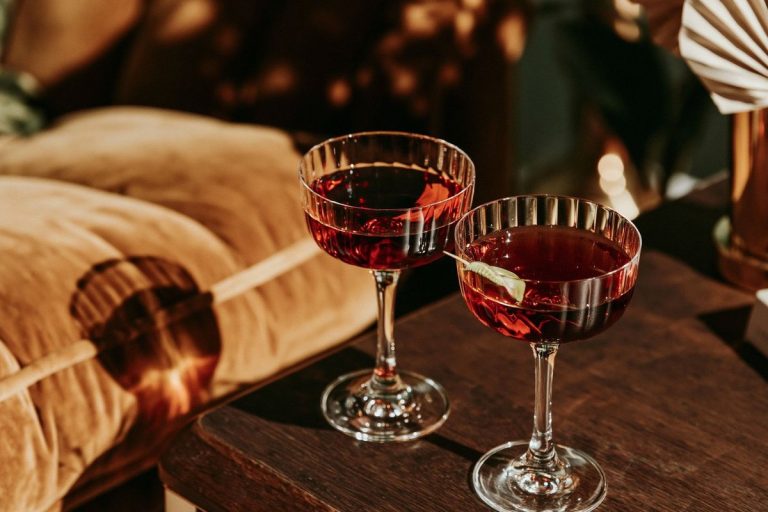 Craft cocktails at a Suspended Spirits BYOB bar in Atlanta